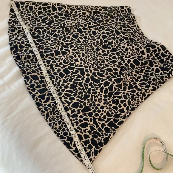 Merona animal print A-line skirt 10 - Picture 9 of 11